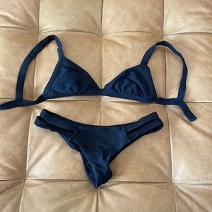 Black billabong two piece Bikini swimsuit